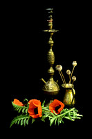 2022 11 Ridenour NANCY Egyptian Hookah and Poppies